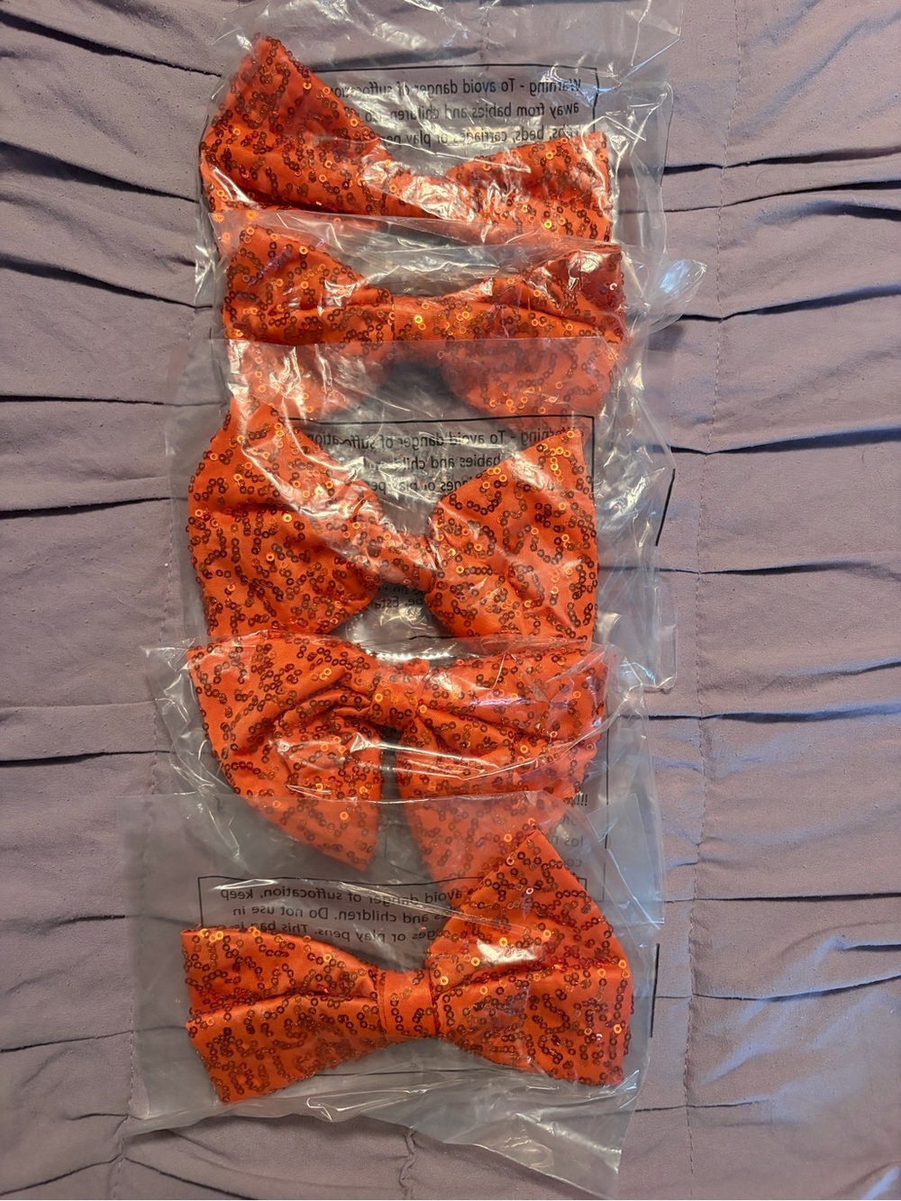 Weissman 14191 Cant Hold Us Lot of 5 hair bows